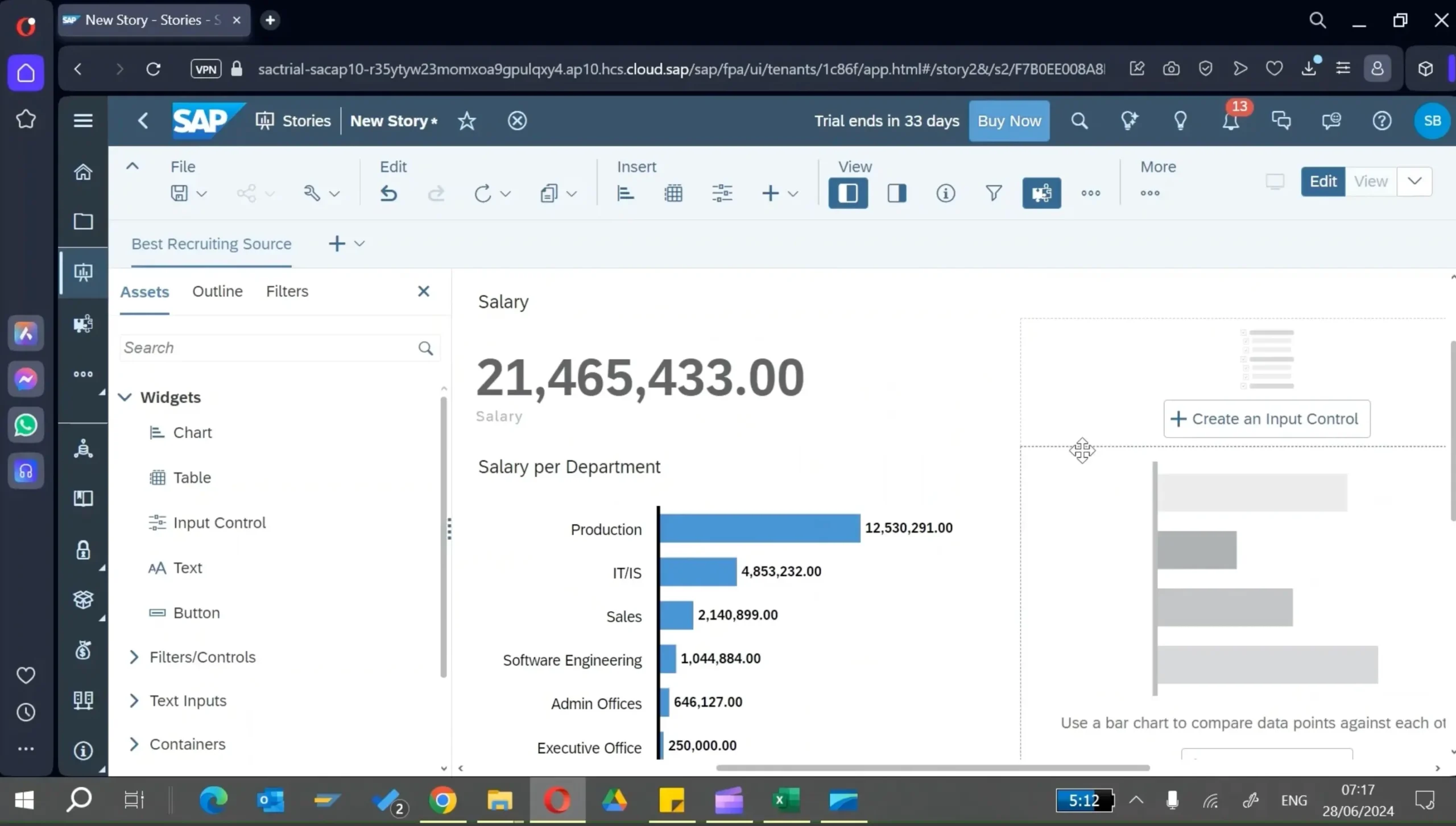Pembuatan data anaylitic SAP