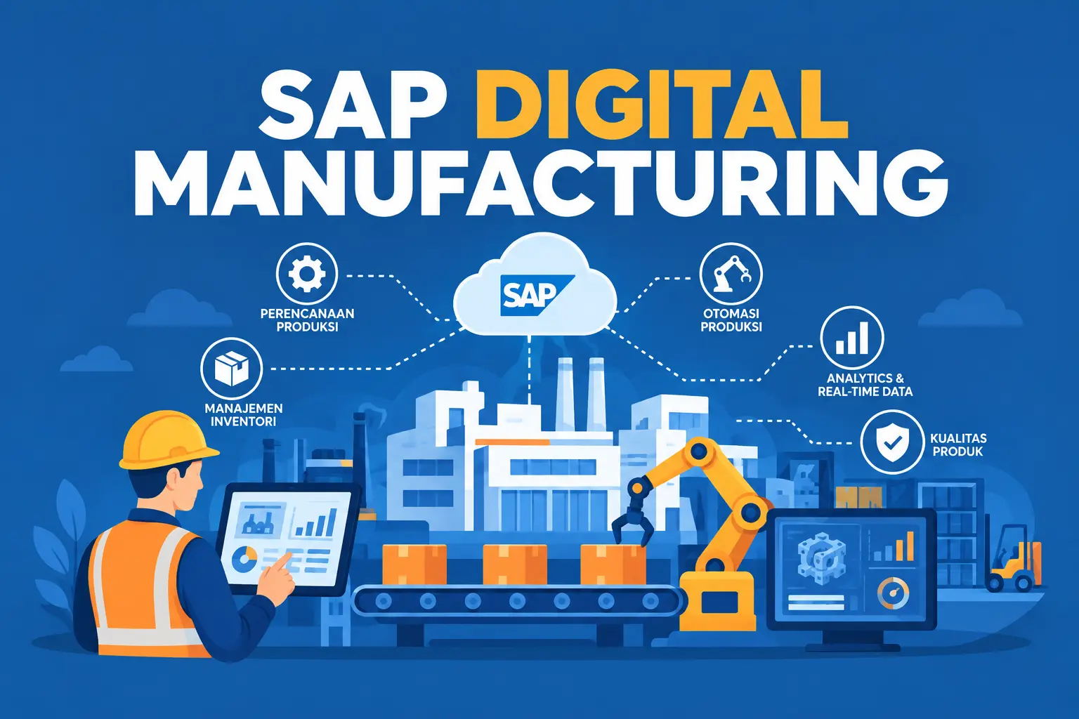 SAP Digital Manufacturing untuk Transformasi Manajemen Produksi Berbasis Cloud