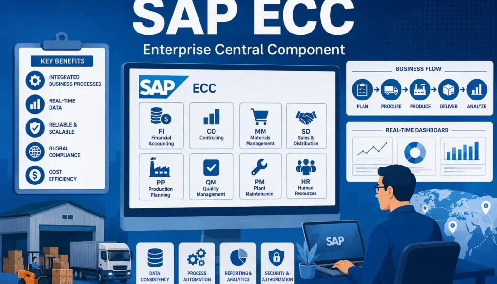 apa itu sap ecc erp central component