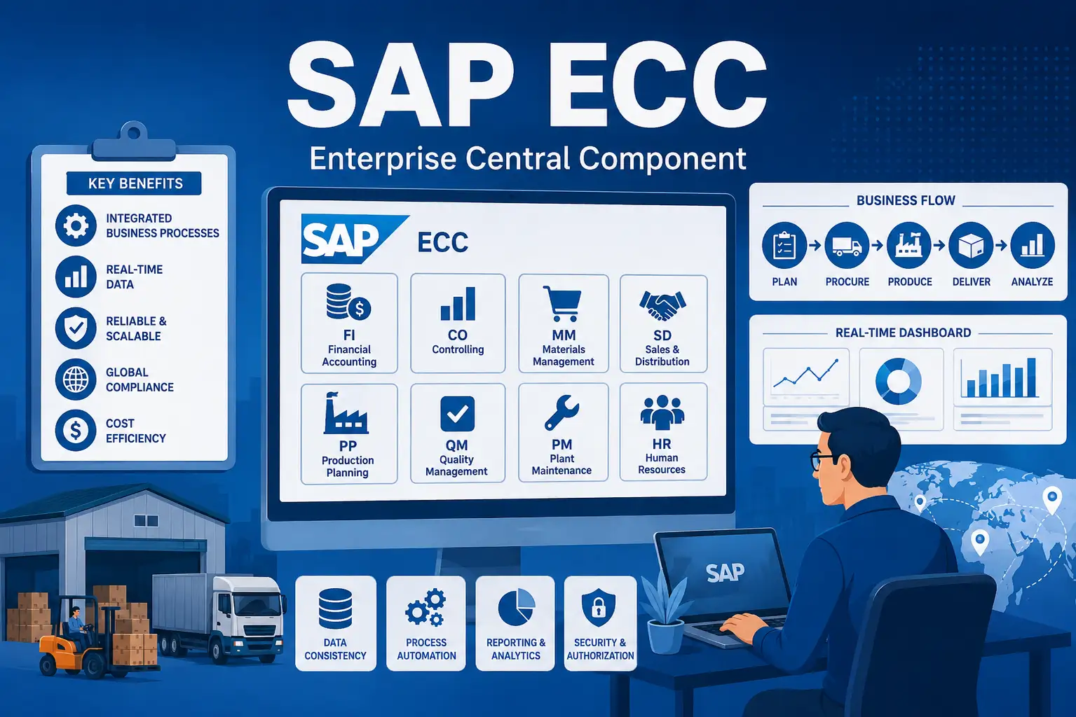Apa itu SAP ECC? Modul, dan Panduan Lengkap Migrasi ke S/4HANA