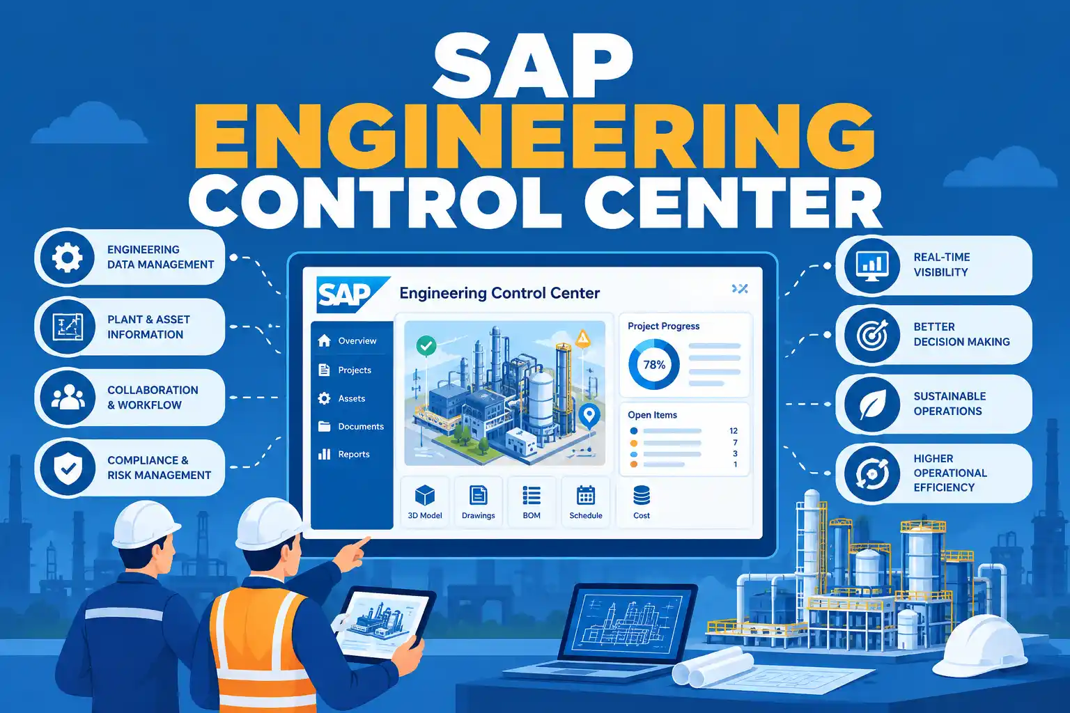 SAP Engineering Control Center Solusi Menghubungkan Data Engineering, Desain Produk, dan Proses Bisnis dalam Satu Platform 