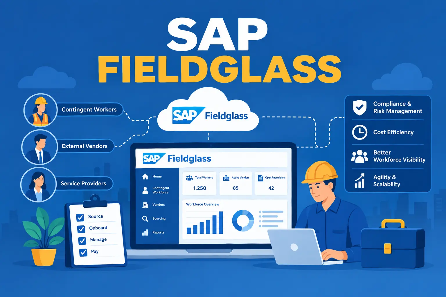 Mengenal SAP Fieldglass untuk Solusi Kelola Tenaga Kerja Eksternal di Ekosistem SAP