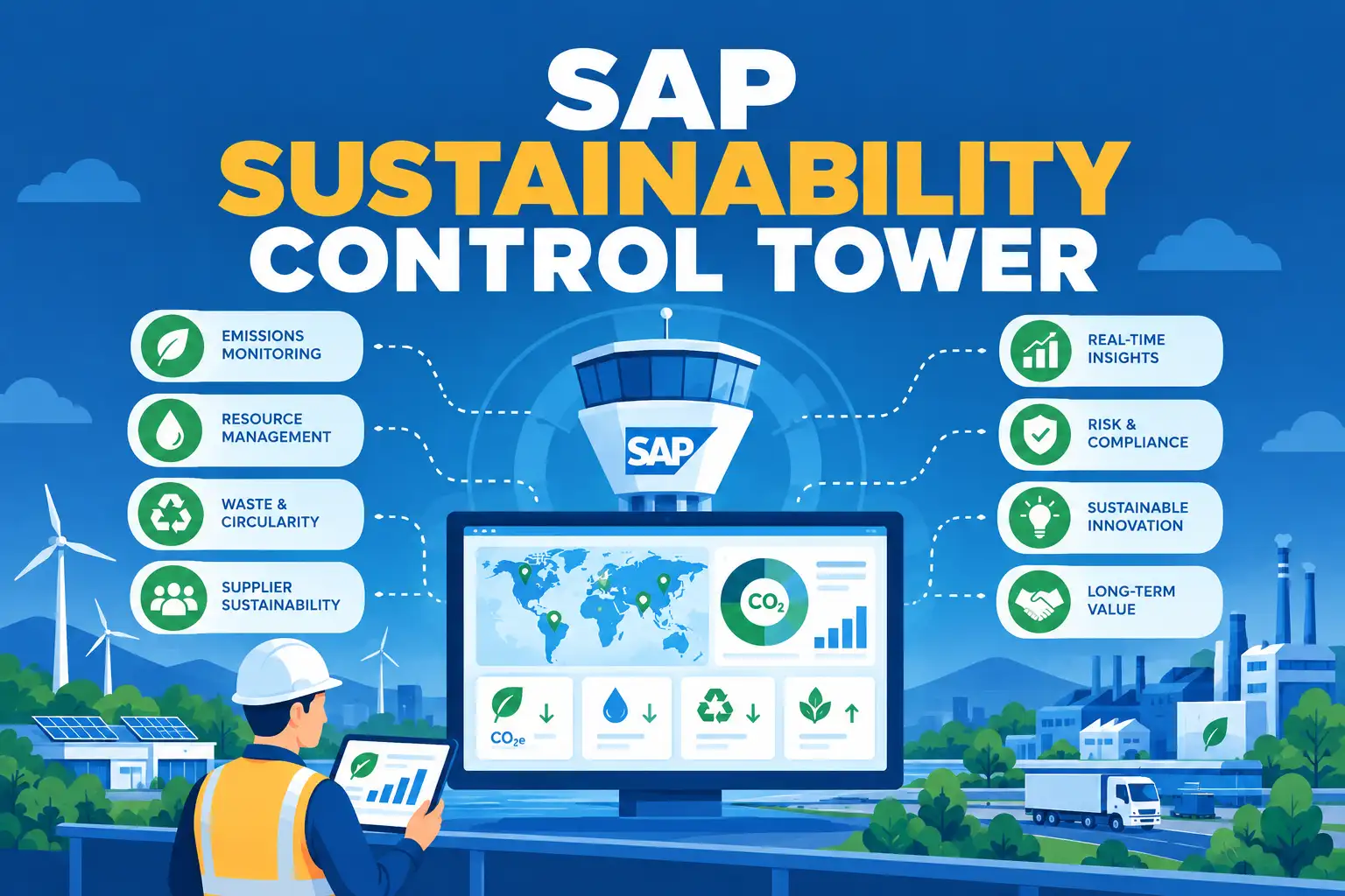 SAP Sustainability Control Tower untuk Solusi Terintegrasi untuk Compliance dan Pengelolaan Data ESG Perusahaan