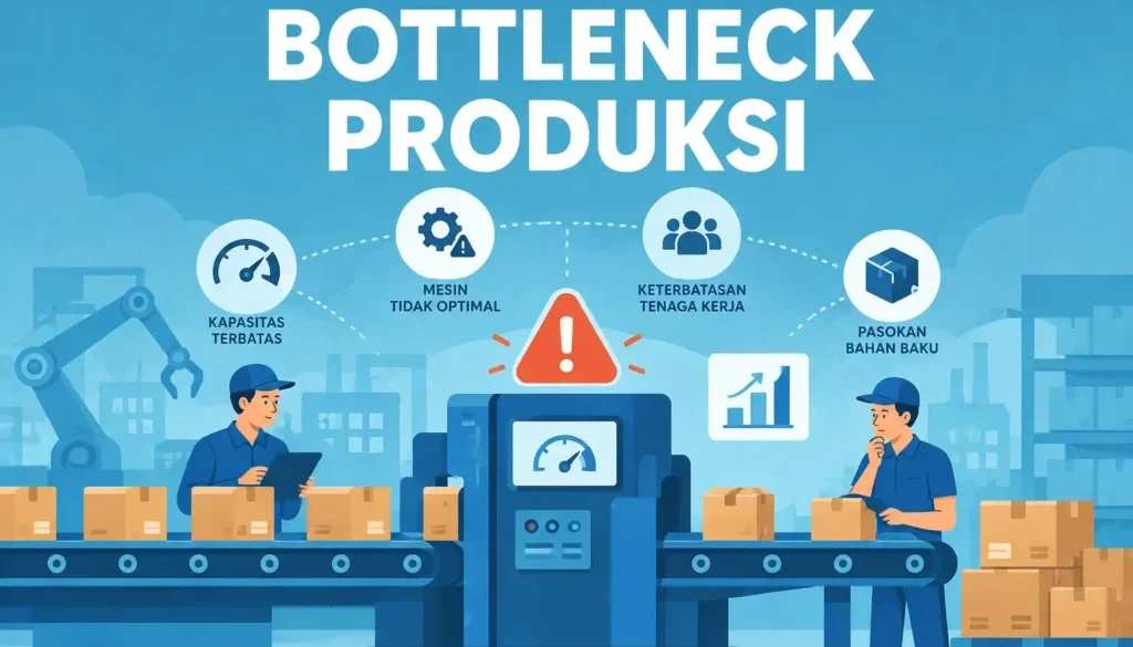 Bottleneck Produksi di Lini Pabrik