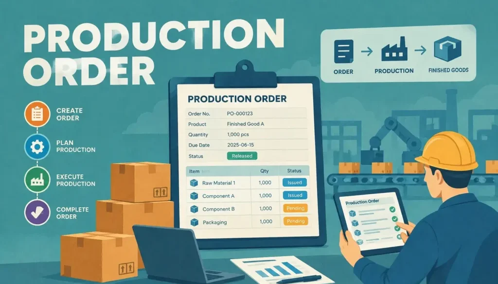 Mengenal Production Order