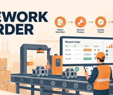 Rework Order Factory Workflow