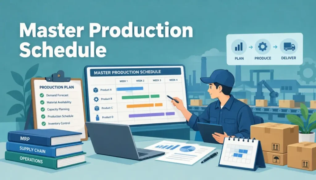 apa itu Master Production Schedule (MPS)