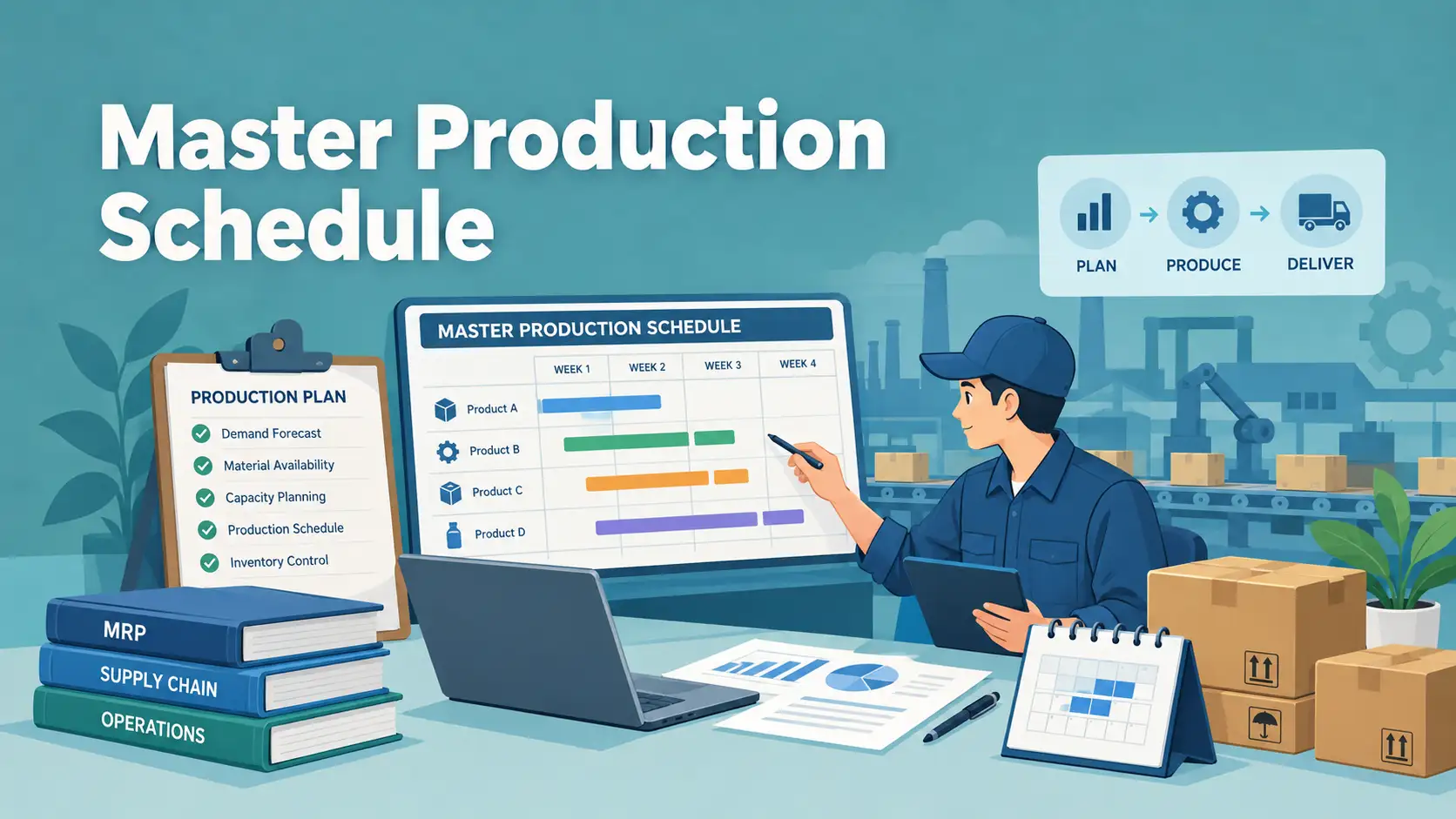 Master Production Schedule (MPS) sebagai Dasar Perencanaan Produksi di Perusahaan Manufaktur