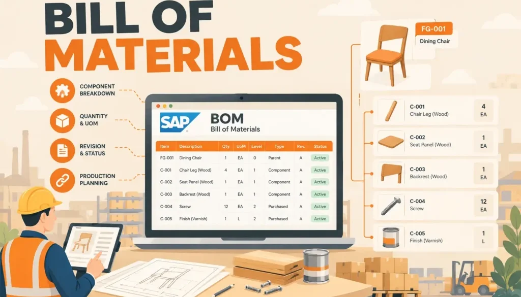 apa itu bill of material