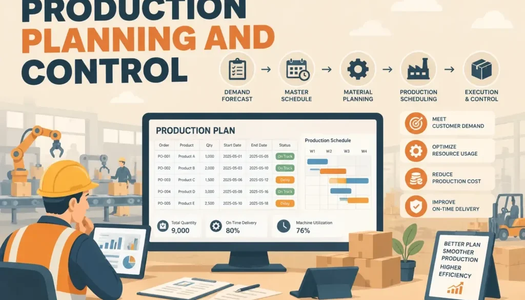apa itu production planning and control (PPC)