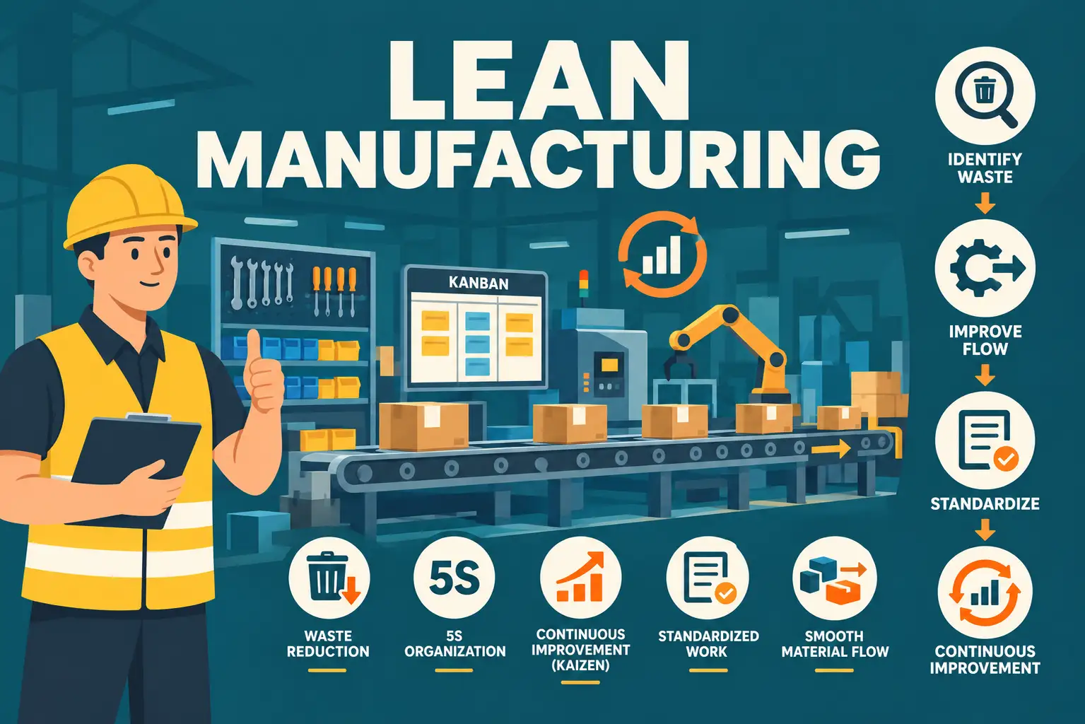Memahami Lean Manufacturing untuk Mengurangi Waste dan Meningkatkan Efisiensi Produksi