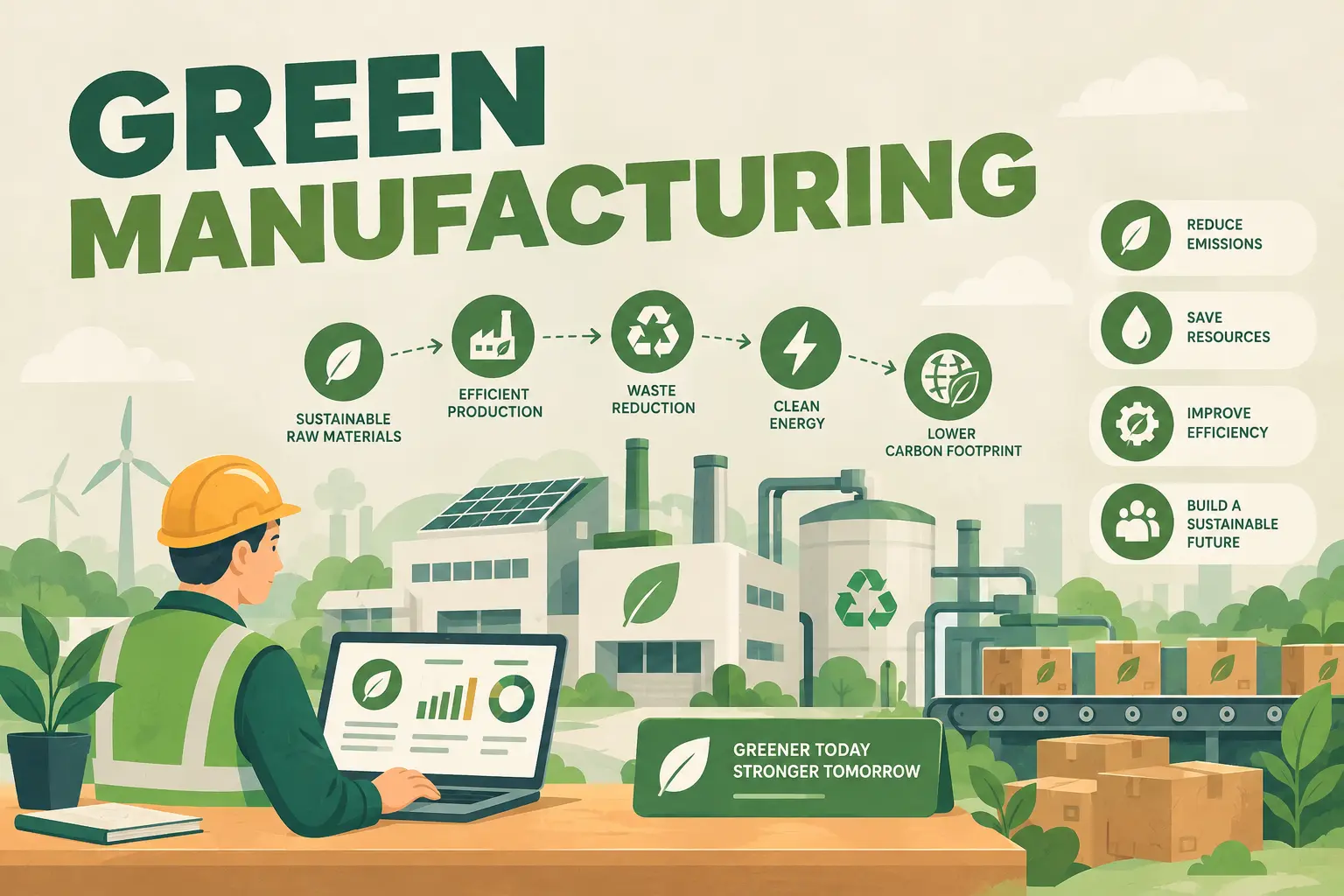 Strategi Green Manufacturing Membangun Produksi yang Efisien dan Berkelanjutan 